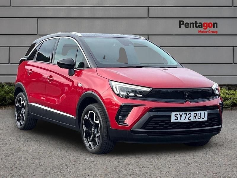 Red Used 2022 Vauxhall Crossland Ultimate SUV | £15,295 (Fair price) - Image 1/4
