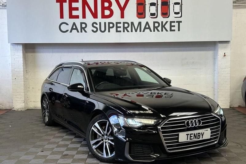 Black Used 2019 Audi A6 S-Line Estate | £14,795 (Fair price) - Image 1/1