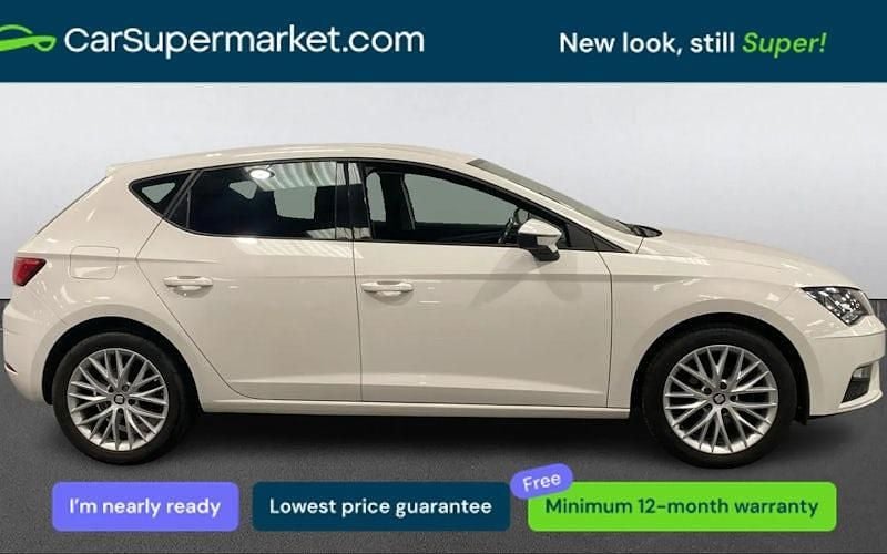Used Seat Leon SE Dynamic 116 HP (85 kW) 2020 White Hatchback