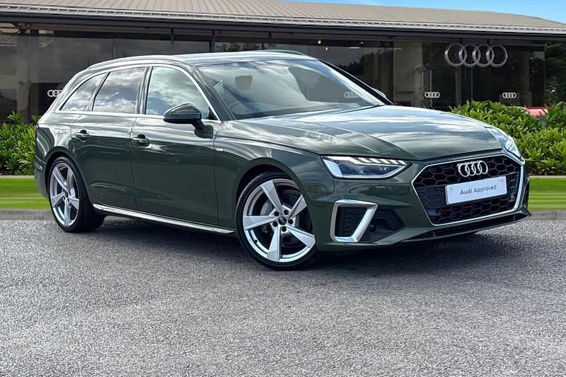 Used Audi A4 S-Line 204 HP (150 kW) 2024 Green Estate