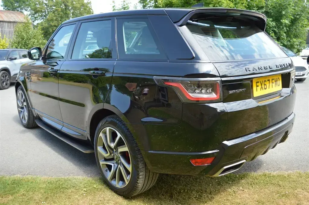 Used Land Rover Range Rover Sport Autobiography Dynamic 404 HP (297 kW) 2021 Santorini black SUV