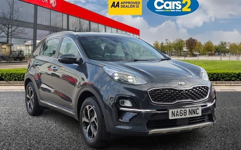 Grey Used 2018 Kia Sportage 2 SUV | £11,990 (A bit pricey) - Image 1/4