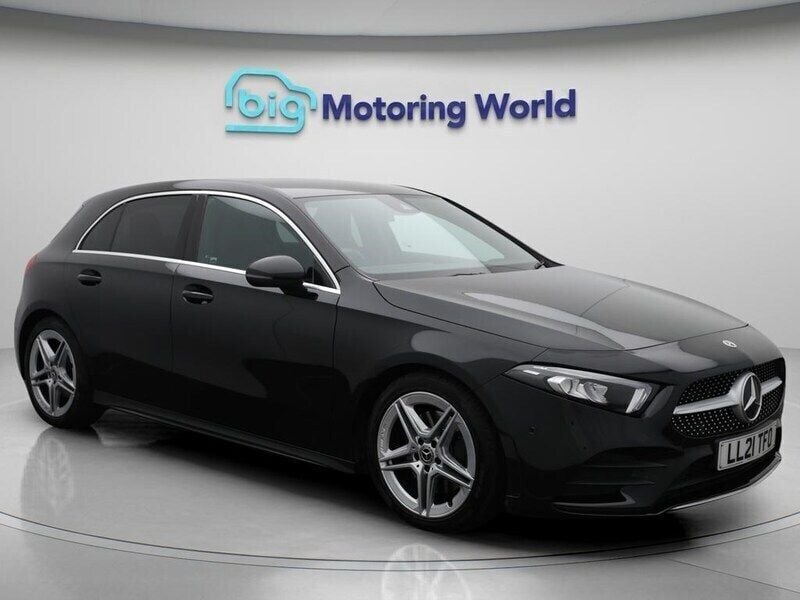 Black Used 2021 Mercedes A220 Executive Hatchback | £18,500 (Good price) - Image 1/4