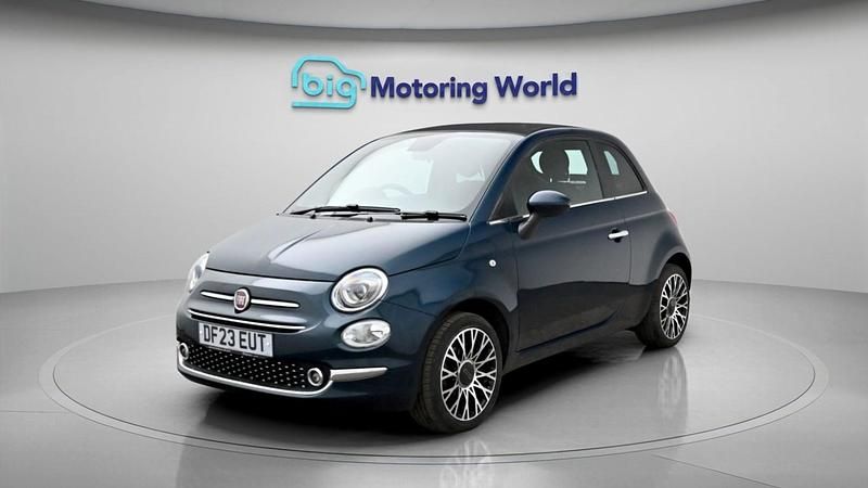 Usado Fiat 500C S 68 HP (50 kW) 2023 Azul Cabrios