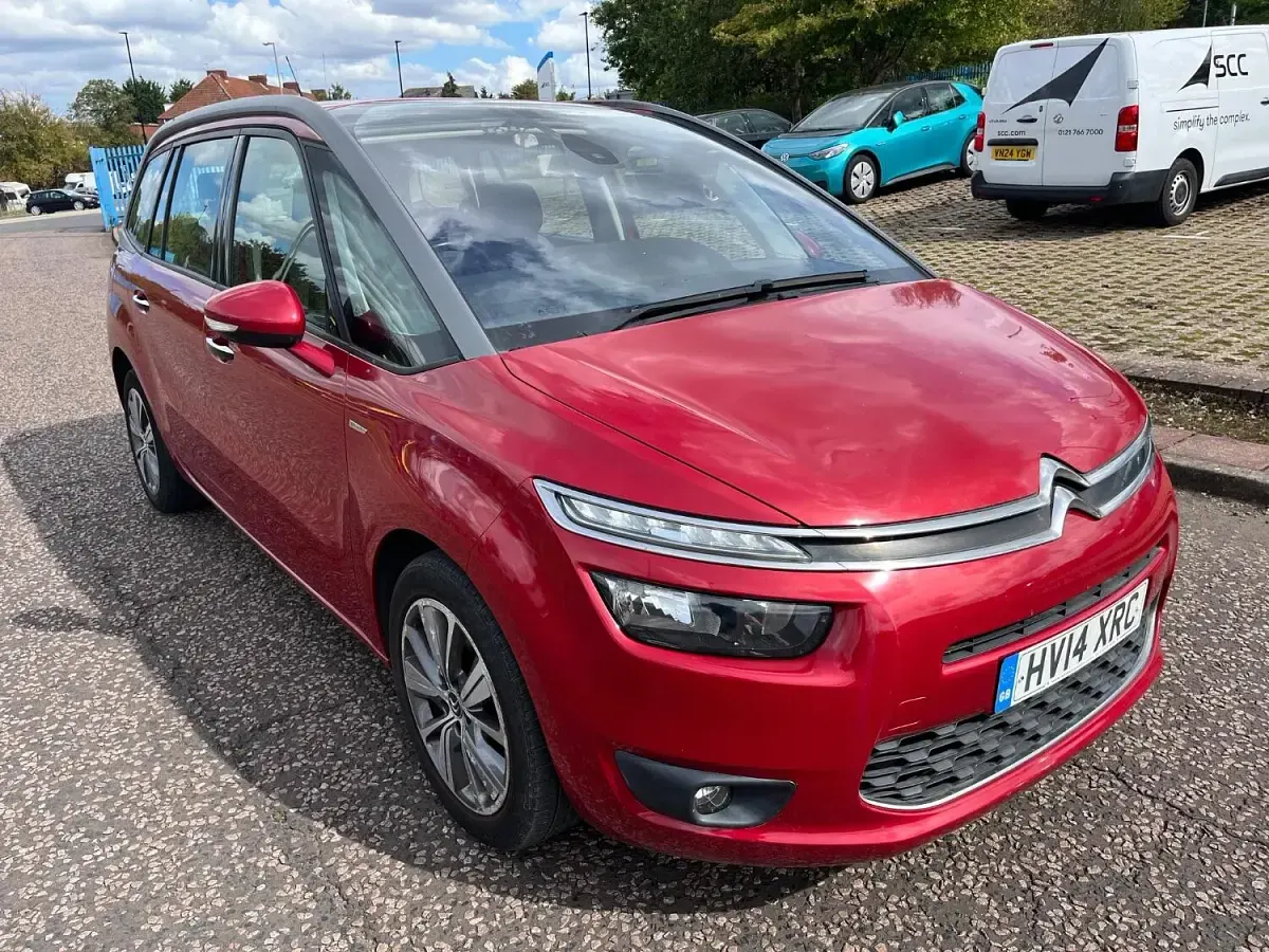 Gebraucht Citroën Grand C4 Picasso Exclusive 115 PS (84 kW) 2014 Rot Van / Kleinbus