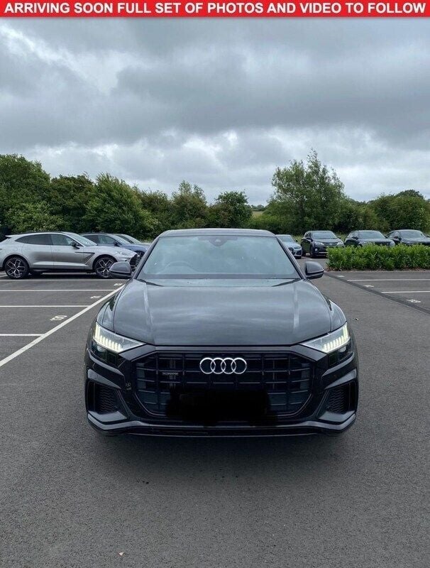 Black Used 2022 Audi Q8 Black Edition SUV | £42,900 (Good price) - Image 1/4