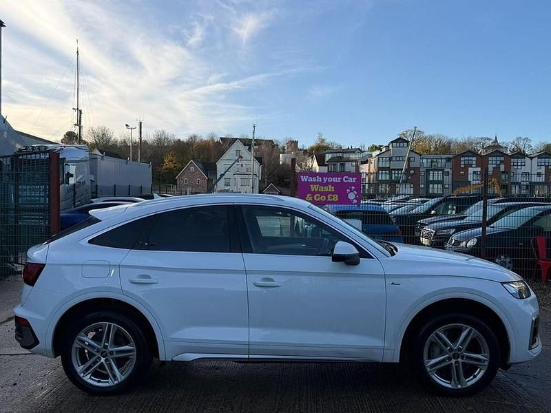Used Audi Q5 Sportback S-Line 2021 White SUV