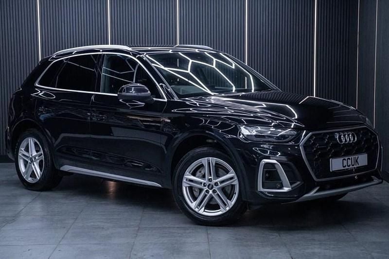 Used Audi Q5 S-Line 204 HP (150 kW) 2021 Black SUV