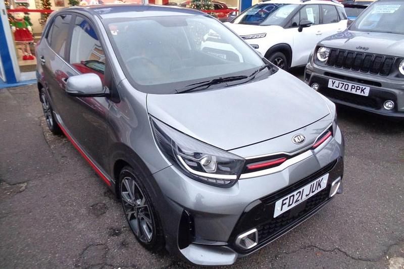 Grey Used 2021 Kia Picanto GT-Line Hatchback | £11,995 (Fair price) - Image 1/1