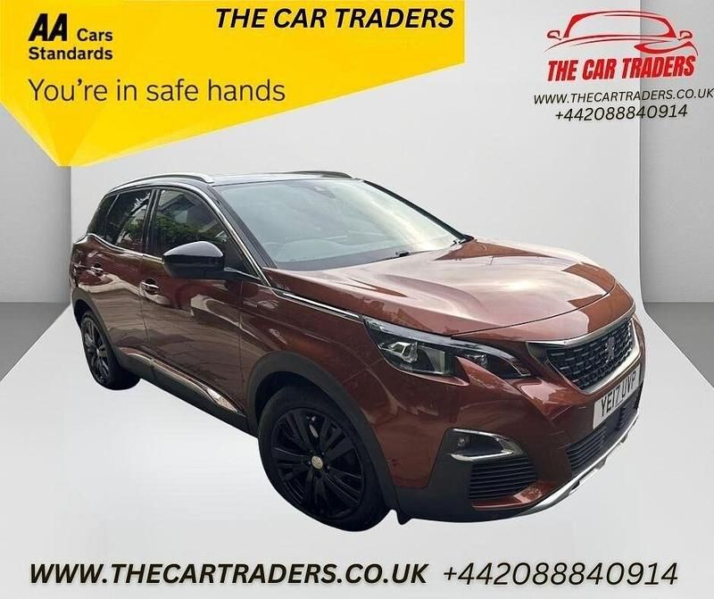 Bronze Used 2017 Peugeot 3008 GT-line Hatchback | £9,488 (Fair price) - Image 1/4