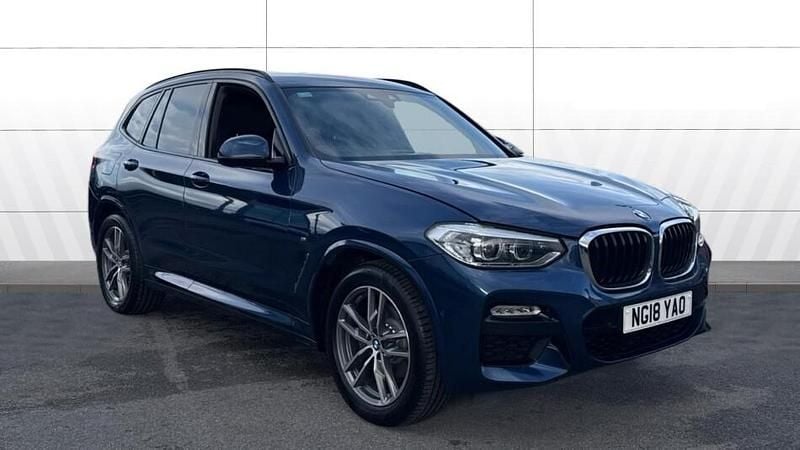 Used BMW X3 M Sport 190 HP (139 kW) 2018 Blue SUV