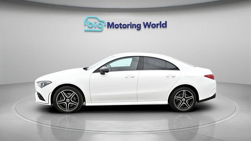 Used Mercedes CLA250e AMG line 259 HP (190 kW) 2022 White Sedan