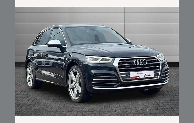 Moonlight blue Used 2019 Audi SQ5 S-Line SUV | £24,150 (Good price) - Image 1/4