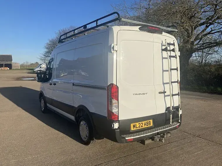Used Ford Transit Trend 130 HP (95 kW) 2022 White Van