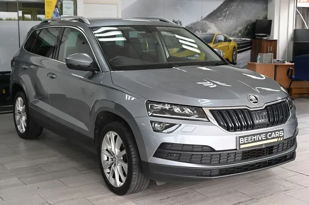 Używany Skoda Karoq SE L 150 KM (110 kW) 2019 Szary SUV