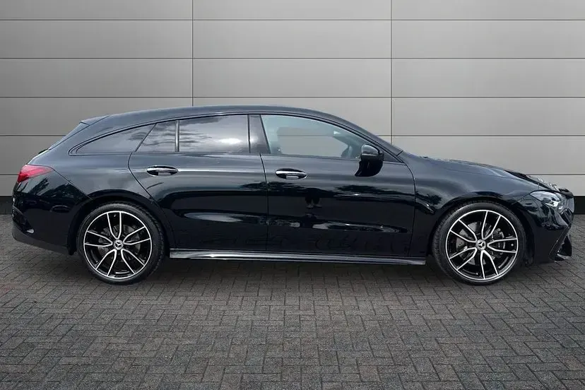 Used Mercedes CLA200 Shooting Brake AMG line 175 HP (128 kW) 2025 Cosmos black Estate