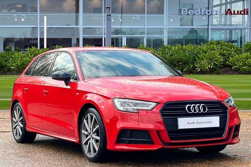 Red Used 2018 Audi A3 Black Edition Hatchback | £18,281 (A bit pricey) - Image 1/4