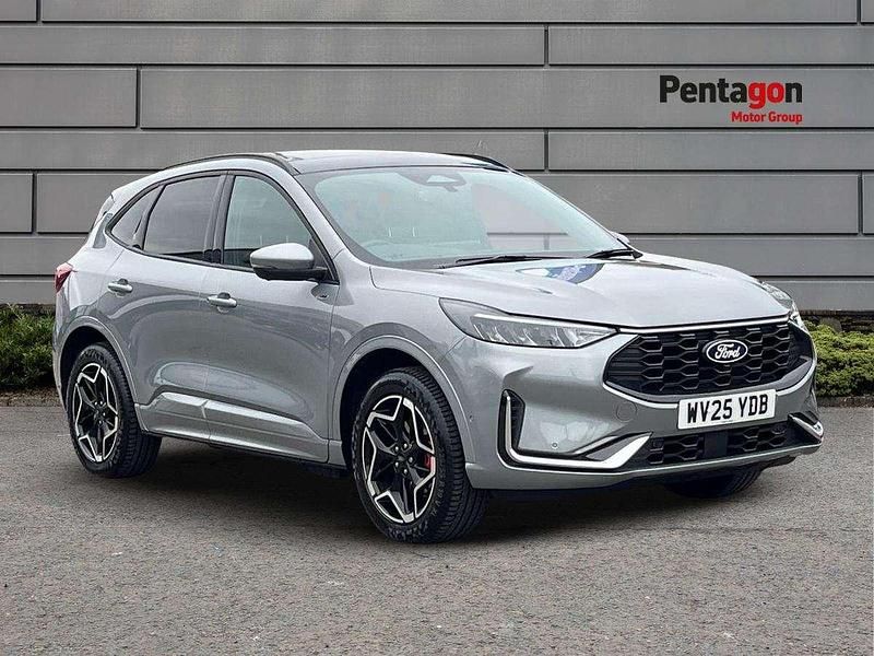 Silver Used 2025 Ford Kuga ST-Line X SUV | £28,995 (Expensive) - Image 1/4