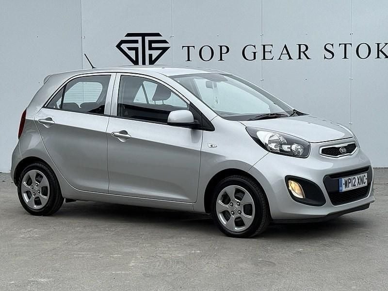 Silver Used 2012 Kia Picanto Hatchback | £3,995 (Fair price) - Image 1/4