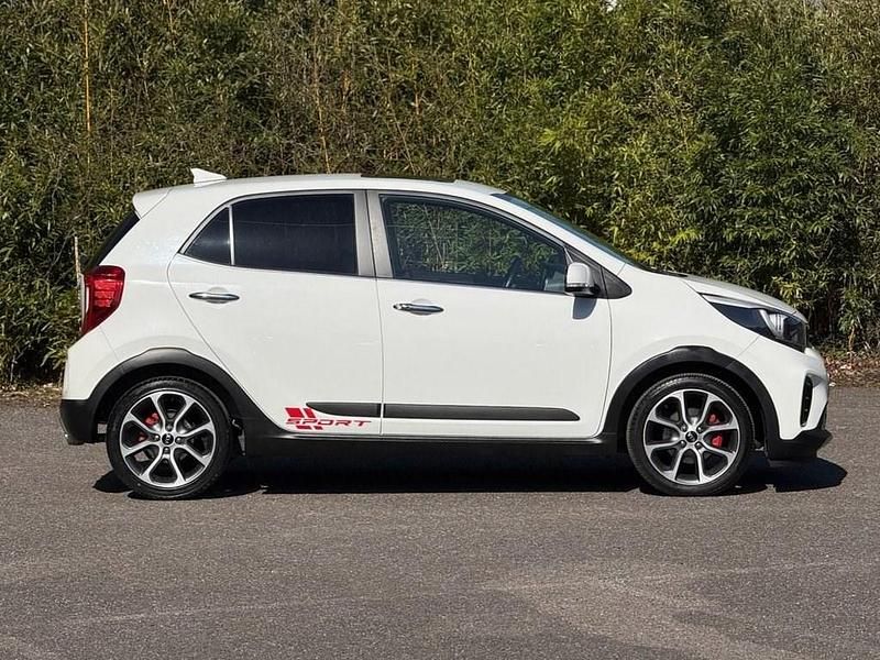 Used Kia Picanto X-Line 83 HP (61 kW) 2018 White Hatchback