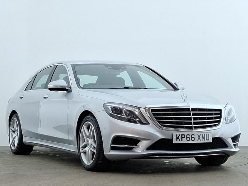 Silver Used 2016 Mercedes S350 AMG line Sedan | £19,998 (Good price) - Image 1/4