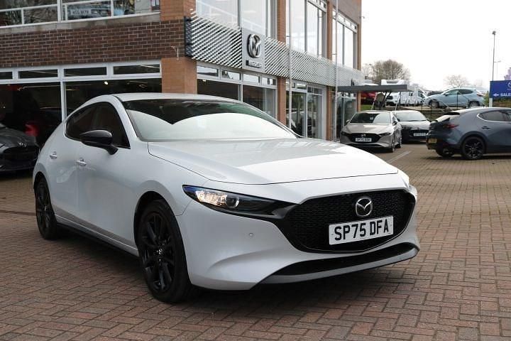 Used Mazda 3 Homura-Line 140 HP (102 kW) 2025 White Hatchback