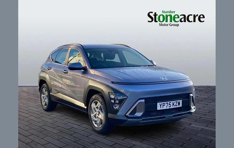 Blue New 2025 Hyundai Kona Advanced SUV | £23,999 (Good price) - Image 1/4