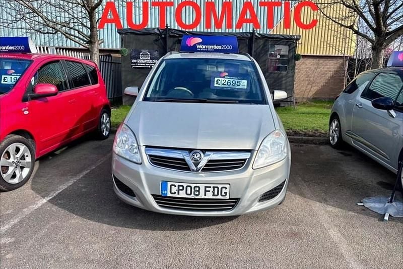 Used Vauxhall Zafira 2008 Beige MPV
