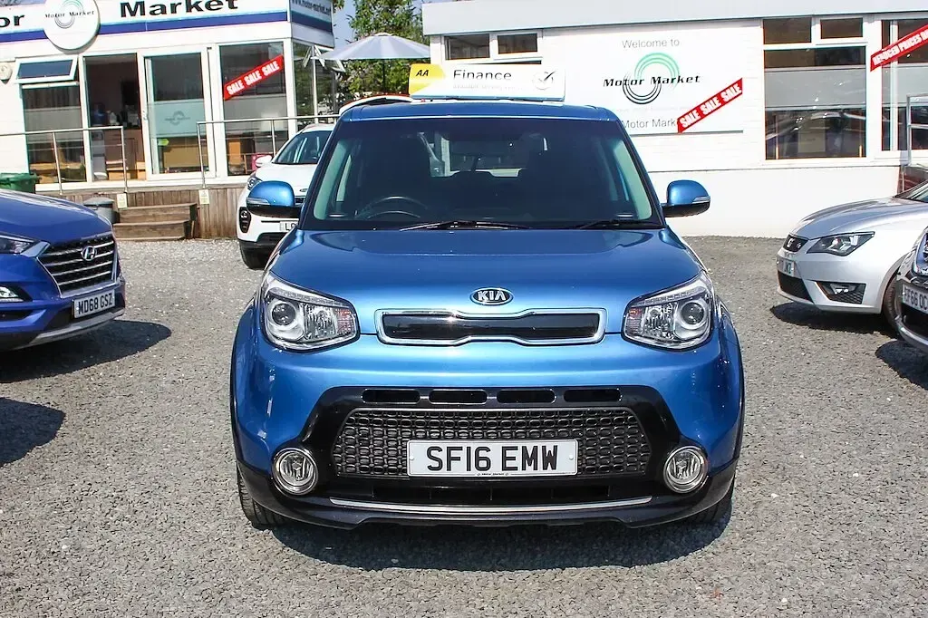 Used Kia Soul Urban 130 HP (95 kW) 2016 Blue SUV