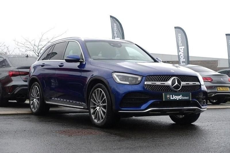 Used Mercedes GLC300 AMG Line Premium 2019 Blue Estate