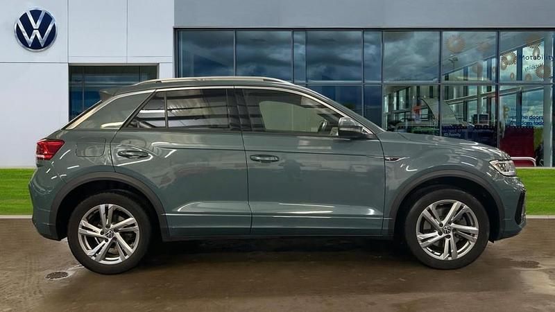 Used VW T-Roc R-line 190 HP (139 kW) 2022 Petrol blue metallic SUV