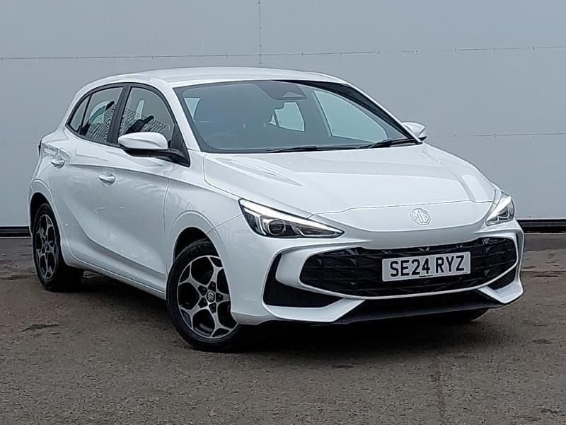 White Used 2024 MG MG3 SE Hatchback | £15,998 (Super price) - Image 1/4