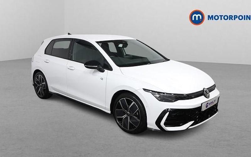 Used VW Golf VIII Black Edition 150 HP (110 kW) 2025 White Hatchback