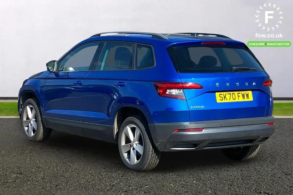 Begagnad Skoda Karoq SE 2020 Blå SUV