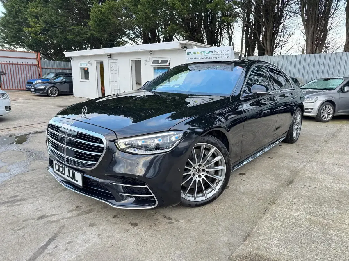 Used Mercedes S500 AMG line 2021 Black Sedan