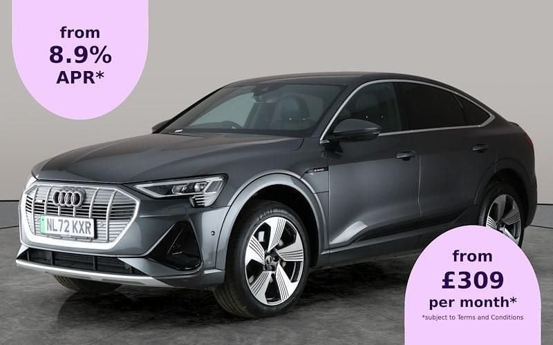 Used 2022 Audi e-tron Sportback S-Line SUV | £22,178 (Super price) - Image 1/2