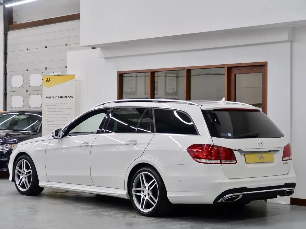 Used Mercedes E350 AMG 2013 White Estate