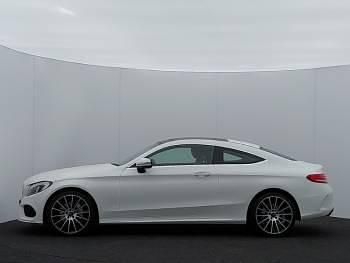 Used Mercedes C200 AMG Line Premium 184 HP (135 kW) 2017 White Coupe