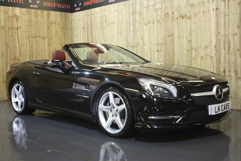 Black Used 2013 Mercedes SL350 AMG Cabriolet | £15,495 (Expensive) - Image 1/4