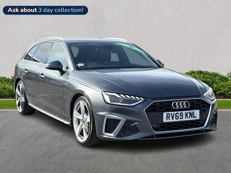 Used Audi A4 S-Line 190 HP (139 kW) 2020 Grey Estate
