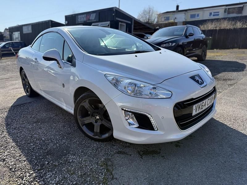 Used Peugeot 308 CC Roland Garros 2014 White Cabriolet