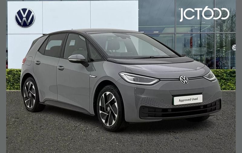 Grey Used 2021 VW ID.3 Pro Hatchback | £14,201 (Fair price) - Image 1/4