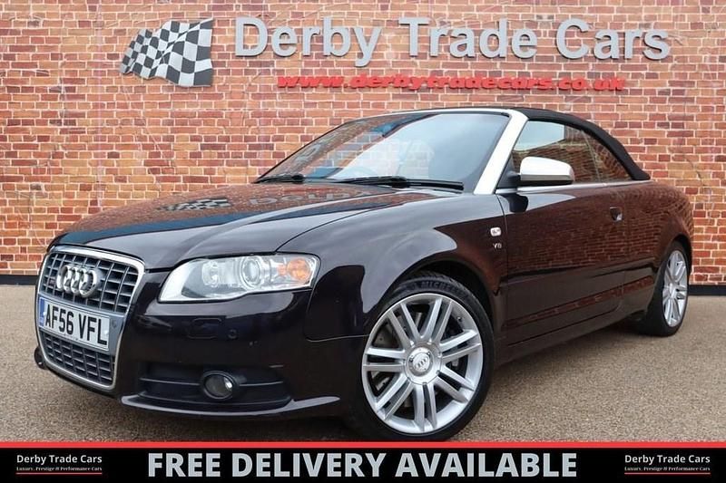 Purple Used 2006 Audi S4 Cabriolet Sport Cabriolet | £6,990 - Image 1/4