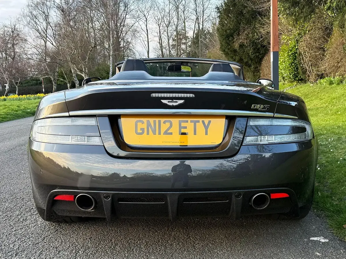 Used Aston Martin DBS 517 HP (380 kW) 2012 Silver Cabriolet