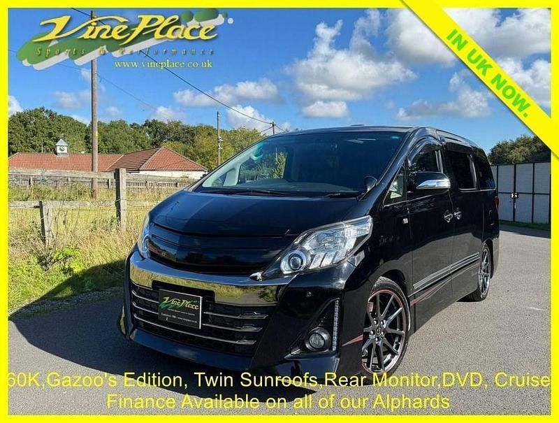 Black Used 2013 Toyota Alphard Edition MPV | £17,000 - Image 1/3