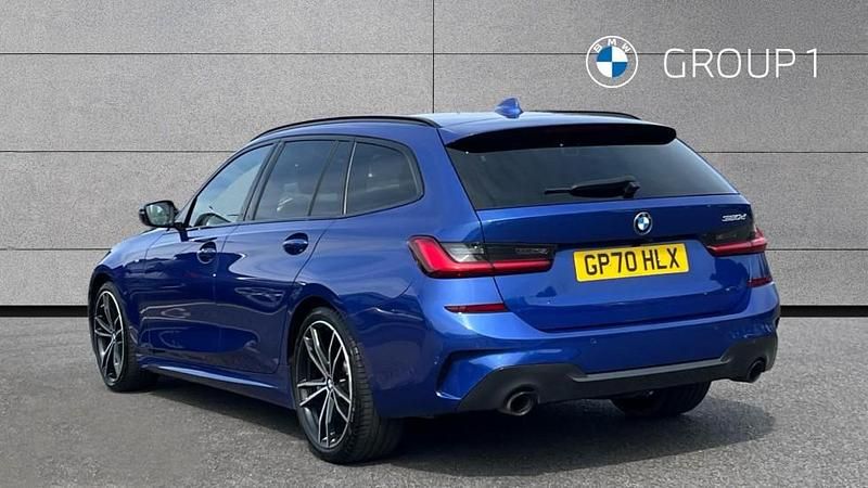 Used BMW 320 M Sport 190 HP (139 kW) 2020 Blue Estate
