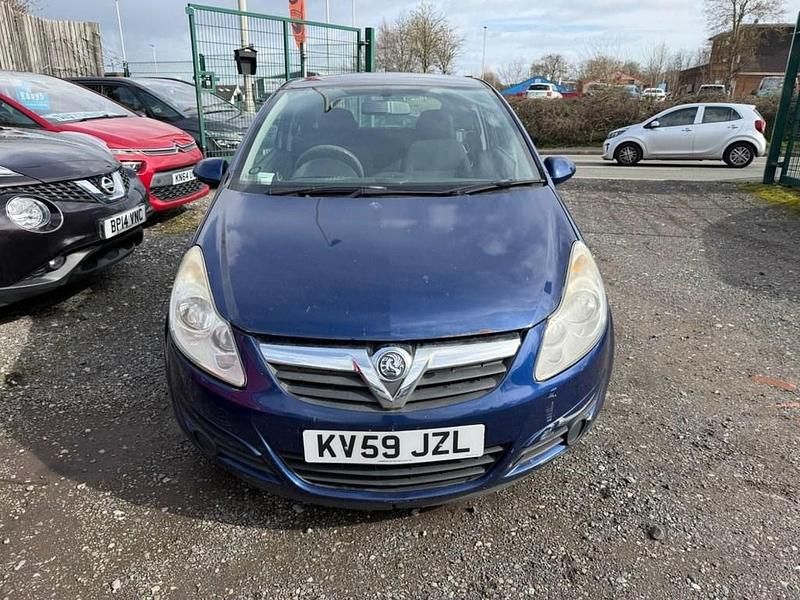 Used Vauxhall Corsa Active 80 HP (58 kW) 2009 Blue Hatchback
