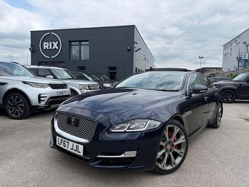 Blue Used 2017 Jaguar XJ Portfolio Sedan | £26,900 (Expensive) - Image 1/4