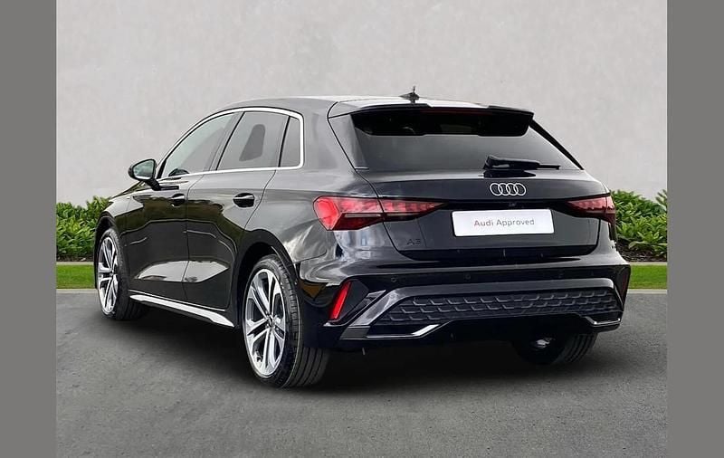 Used Audi A3 S-Line 147 HP (108 kW) 2025 Black Hatchback