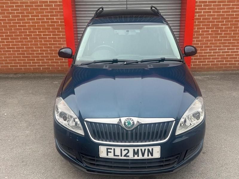 Used Skoda Roomster SE 105 HP (77 kW) 2012 Blue MPV